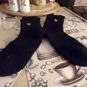 fuzzy new woman's socks from Macys